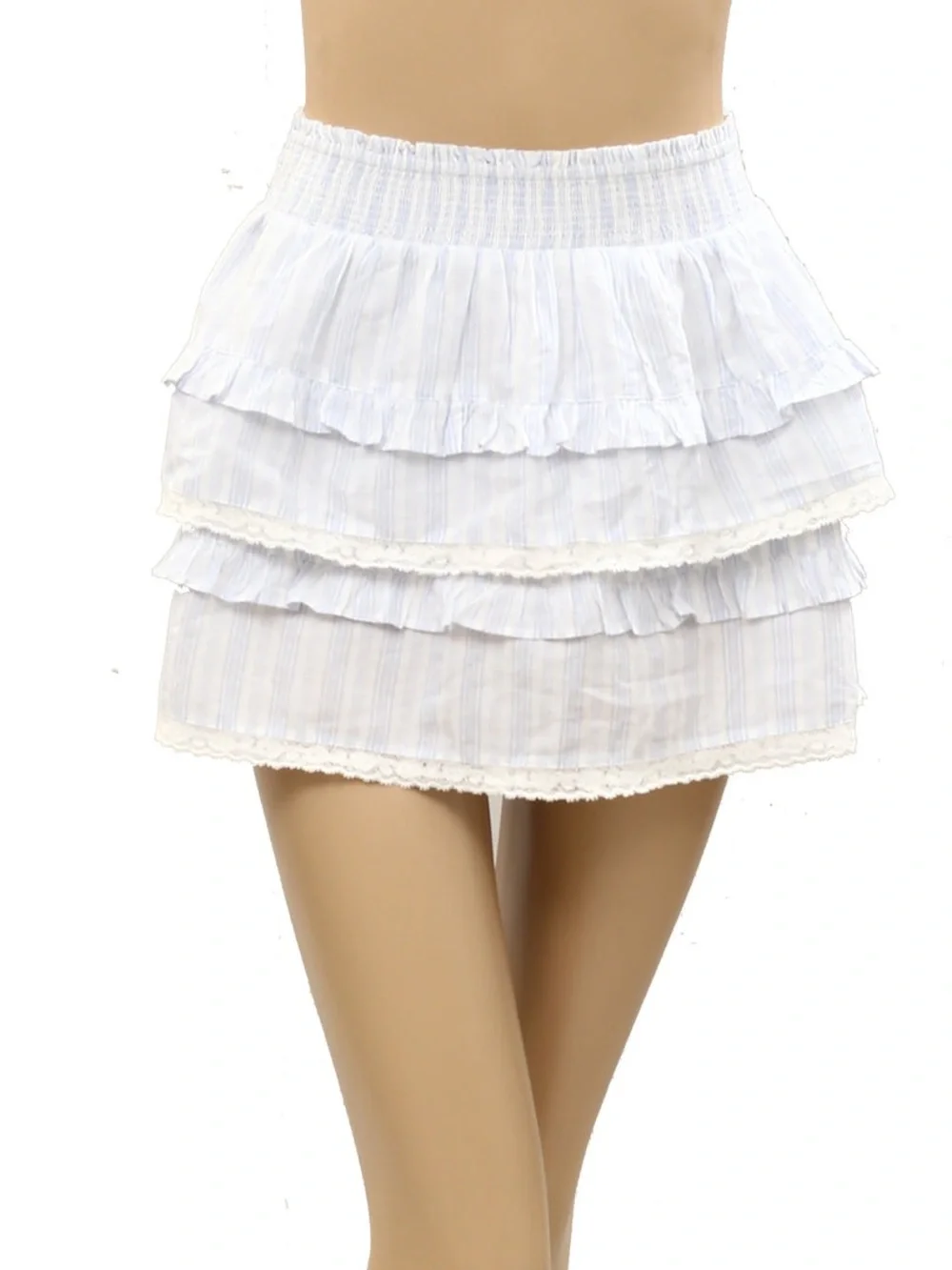 LoveShackFancy Ruffled Mini Skirt - Picture 1 of 2